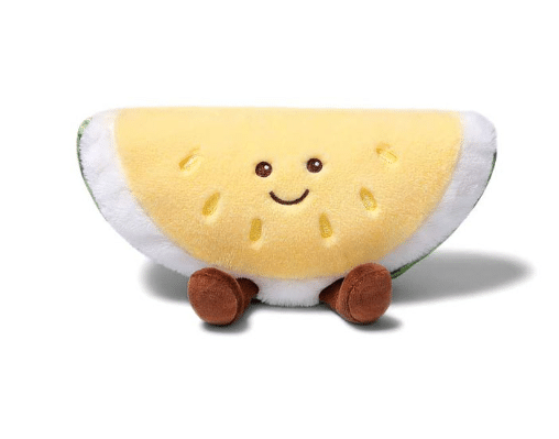 Peluche pastèque jaune 12 cm MCHUGS