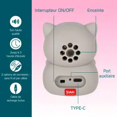 Baffle sans fil avec support LEGAMI
