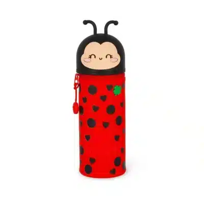 Trousse kawaii 2 en 1 coccinelle LEGAMI