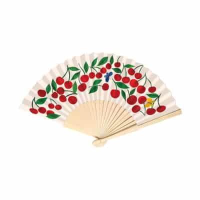 Eventail Cerise CARTES D’ART
