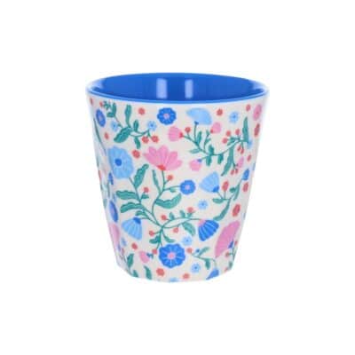 Grand verre en mélamine fleuri LE PTIT SOUK