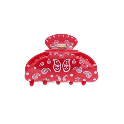Pince à cheveux bandana rouge LE PETIT SOUK