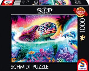 Puzzle 1000 pièces Tortue SCHMIDT