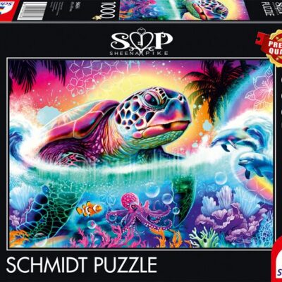 Puzzle 1000 pièces Tortue SCHMIDT