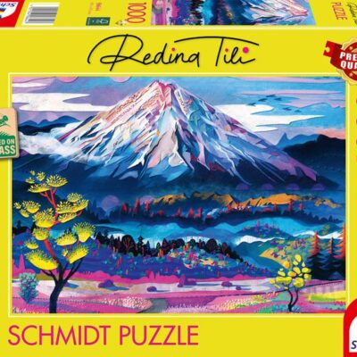 Puzzle1000 pièces Montagne SCHMIDT