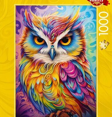 Puzzle1000 pièces Hibou SCHMIDT