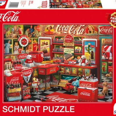 Puzzle 1000 pièces Coca Cola SCHMIDT