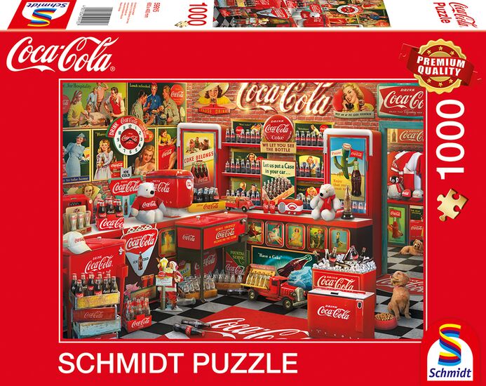 Puzzle 1000 pièces Coca Cola SCHMIDT