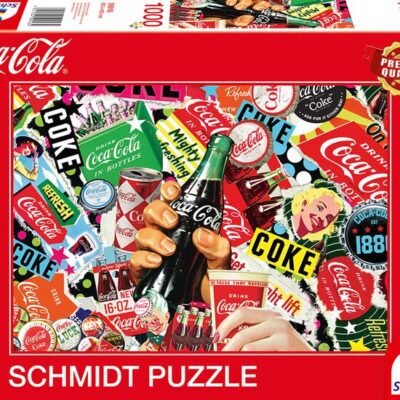 Puzzle 1000 pièces Coca Cola SCHMIDT