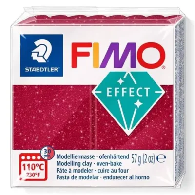 Pâte à modeler Effect Rouge FIMO