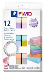 Kit 12 couleurs Pastel FIMO