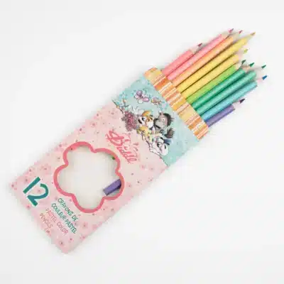 Boite de 12 crayons de couleur DIDDL